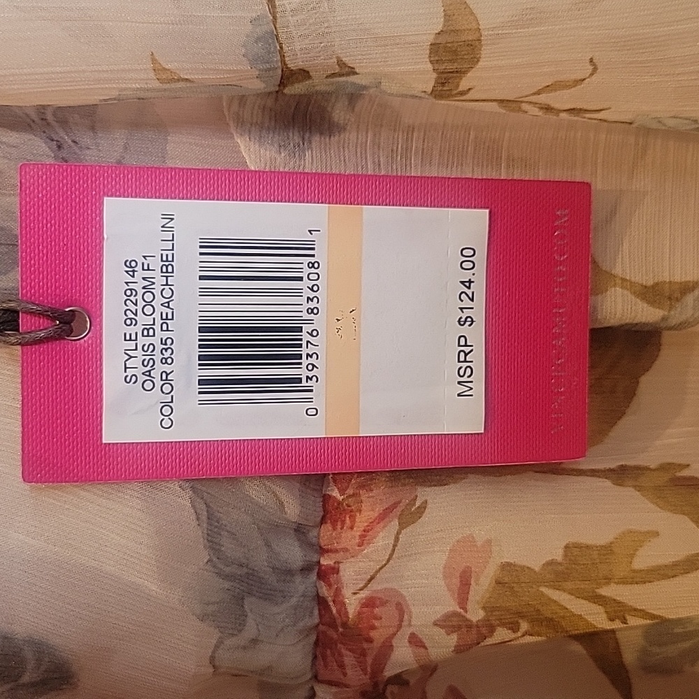 NWT VINCE CAMUTO peachbellini blouse - Picture 11 of 14